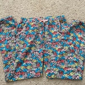Matilda Jane 435 floral jogger pants size 10